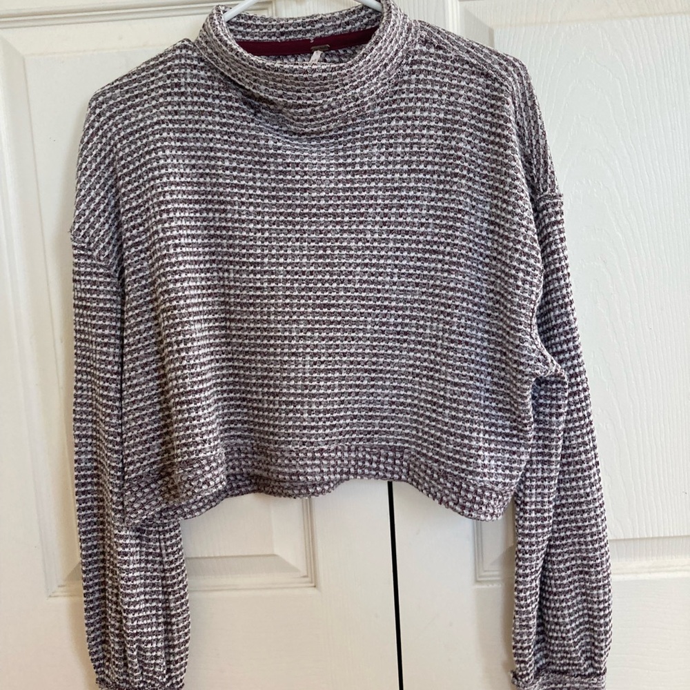 Free People Crop Sweater